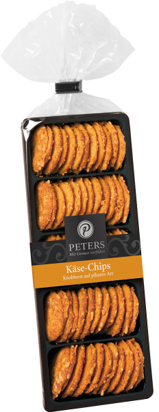 Käse-Chips Confiserie Peters