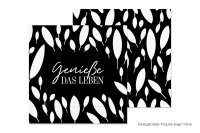 Serviette -  Genieße das Leben - 20 Stk.