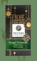 Frohe Festtage Nougat Variationen 100g