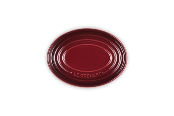 Löffelablage oval  garnet