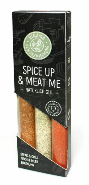 Spice Up & Meat Me - 3er Vitro, Naturmanufaktur Rinama