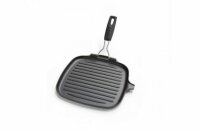 Quadratische Grillpfanne mit abnehmbarem Griff,24 cm,...