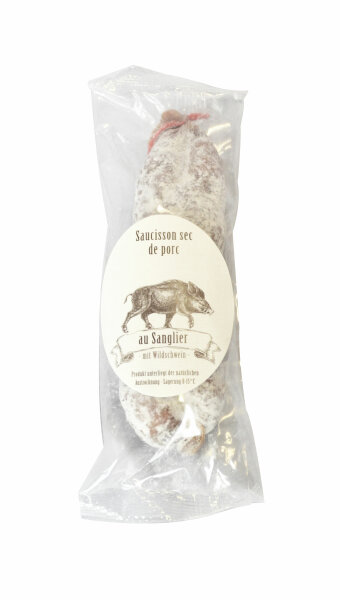 Wildschwein Saucisson (Montserret)